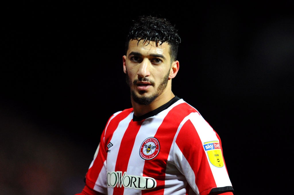 BRENTFORD, ENGLAND - JANUARY 28: Said Benrahma of Brentford looks on during the Sky Bet Championship match between Brentford FC and Nottingham Forest at Griffin Park on January 28, 2020, in Brentford, England. (Photo by Alex Burstow/Getty Images)