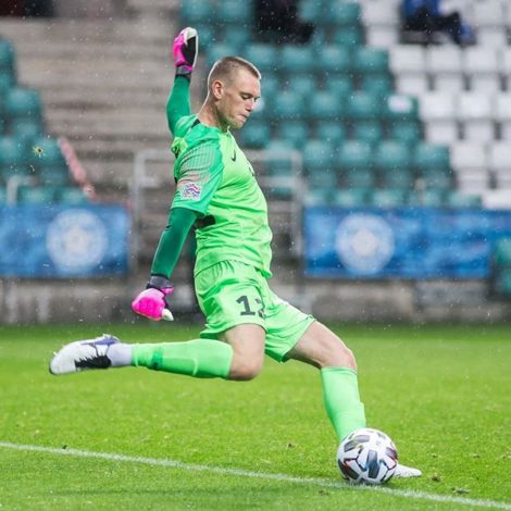 Arsenal's Karl Hein makes his senior international debut
