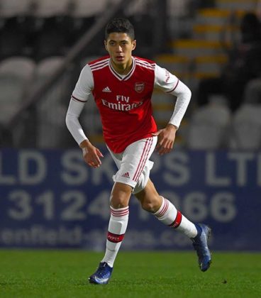 plange arsenal u18s striker dailycannon southampton