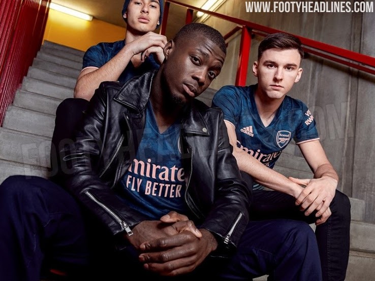 Arsenal Third Kit player pictures (Photo via FootyHeadlines)
