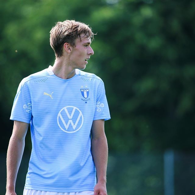 Nikolaj Duus Möller with Malmö (Photo via Möller on Instagram)