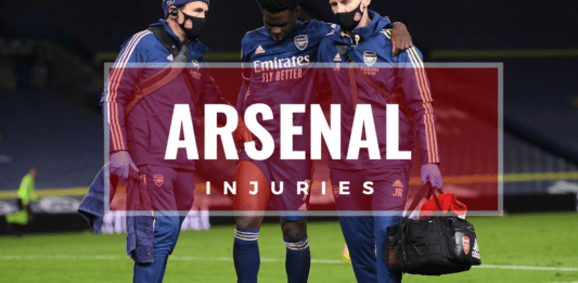 arsenal injury news