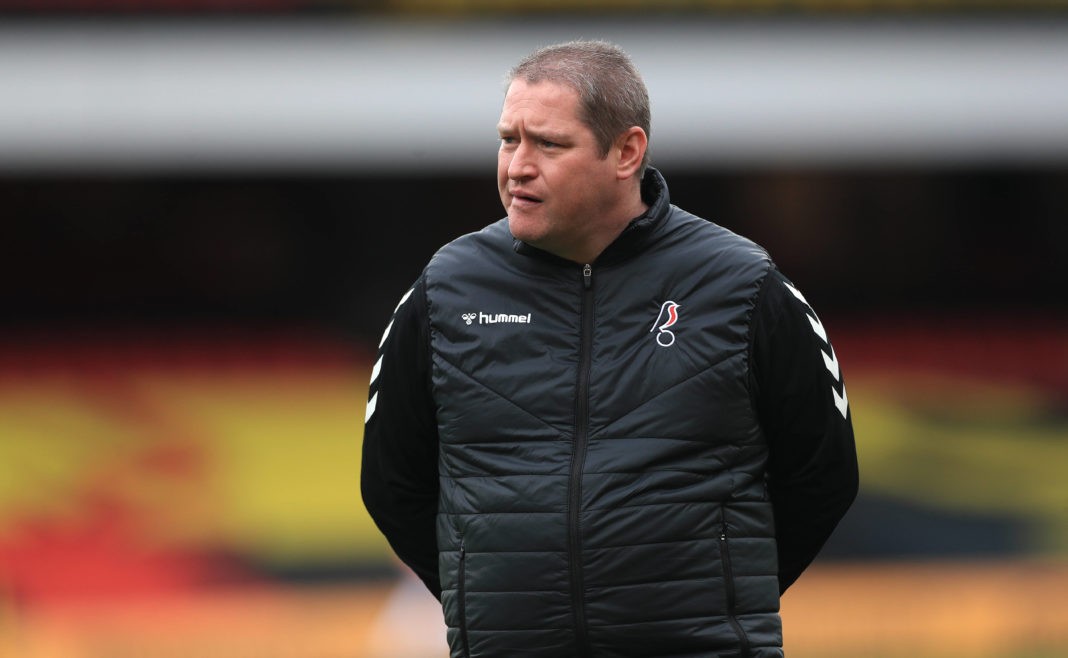 Bristol City v Chelsea - FA Women s Continental Tyres League Cup - Final - Vicarage Road Bristol City manager Matt Beard before the FA Women s Continental Tyres League Cup final match at Vicarage Road, London. Picture date: Sunday March 14, 2021. Copyright: Mike Egerton