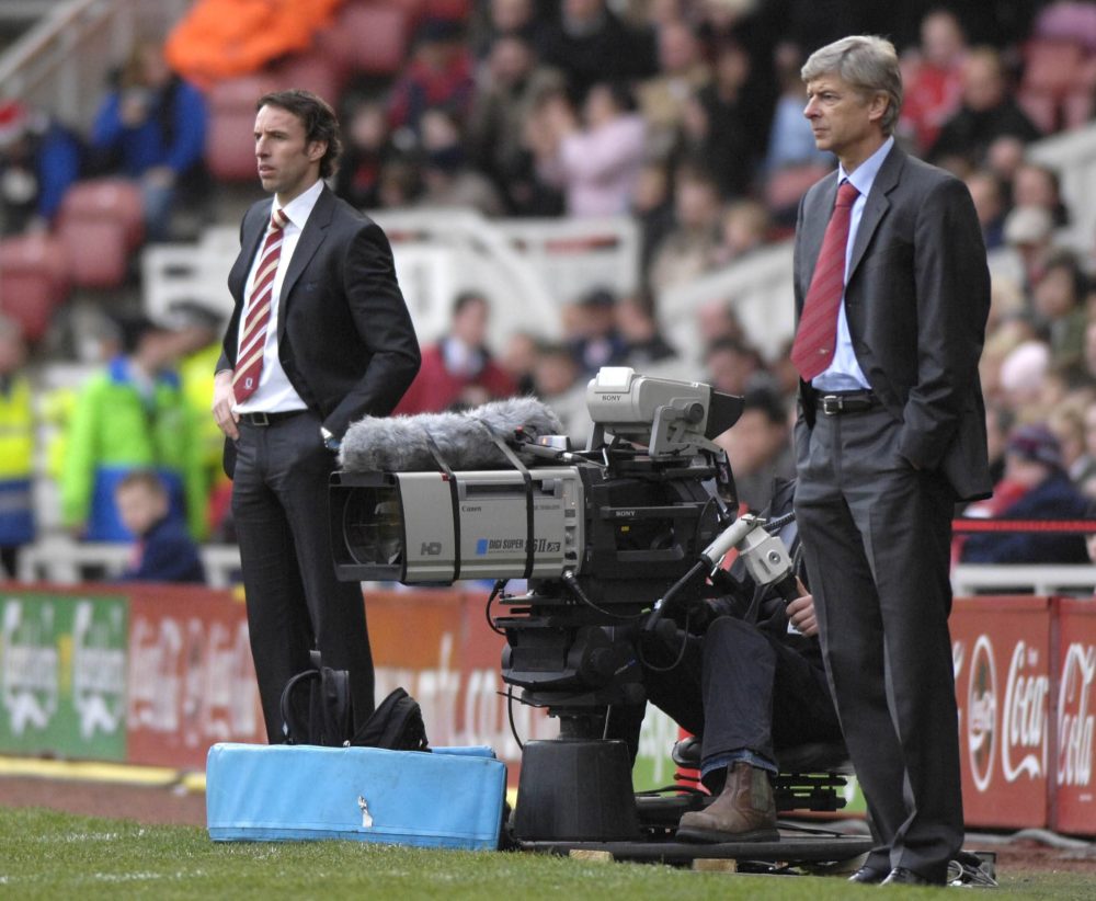 Arsene Wenger and Gareth Southgate