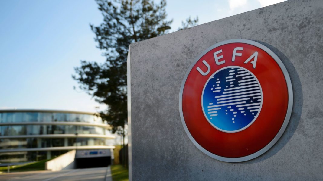 UEFA headquarters (Photo via Sky Sports)