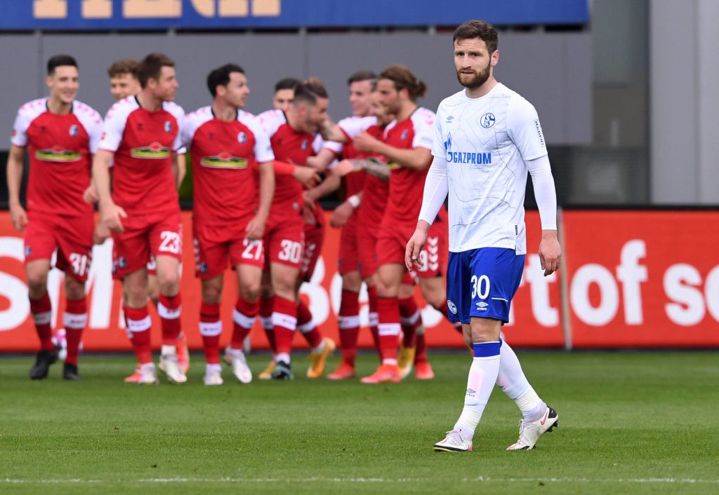 Disappointment FC Schalke 04 Shkodran Mustafi