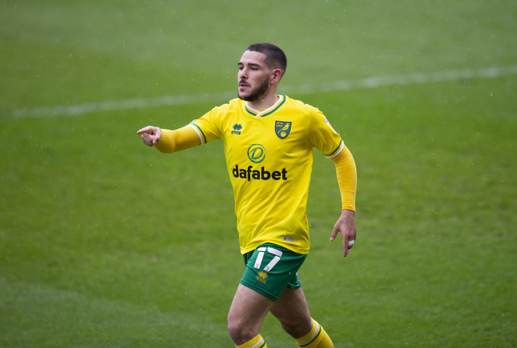 Sky Bet Championship - Barnsley vs Norwich City - Oakwell Emiliano Buendia of Norwich City scores the equaliser to make it 1-1. Photo: Imago Images
