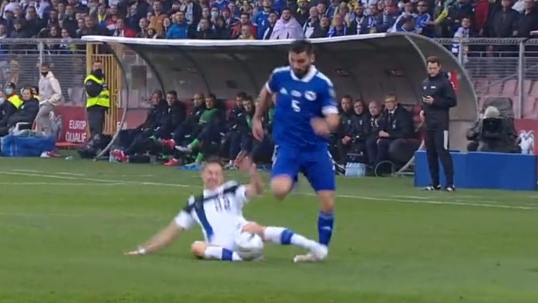 Sead Kolasinac's injury suffered against Finland