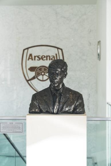 Arsene Wenger's bust