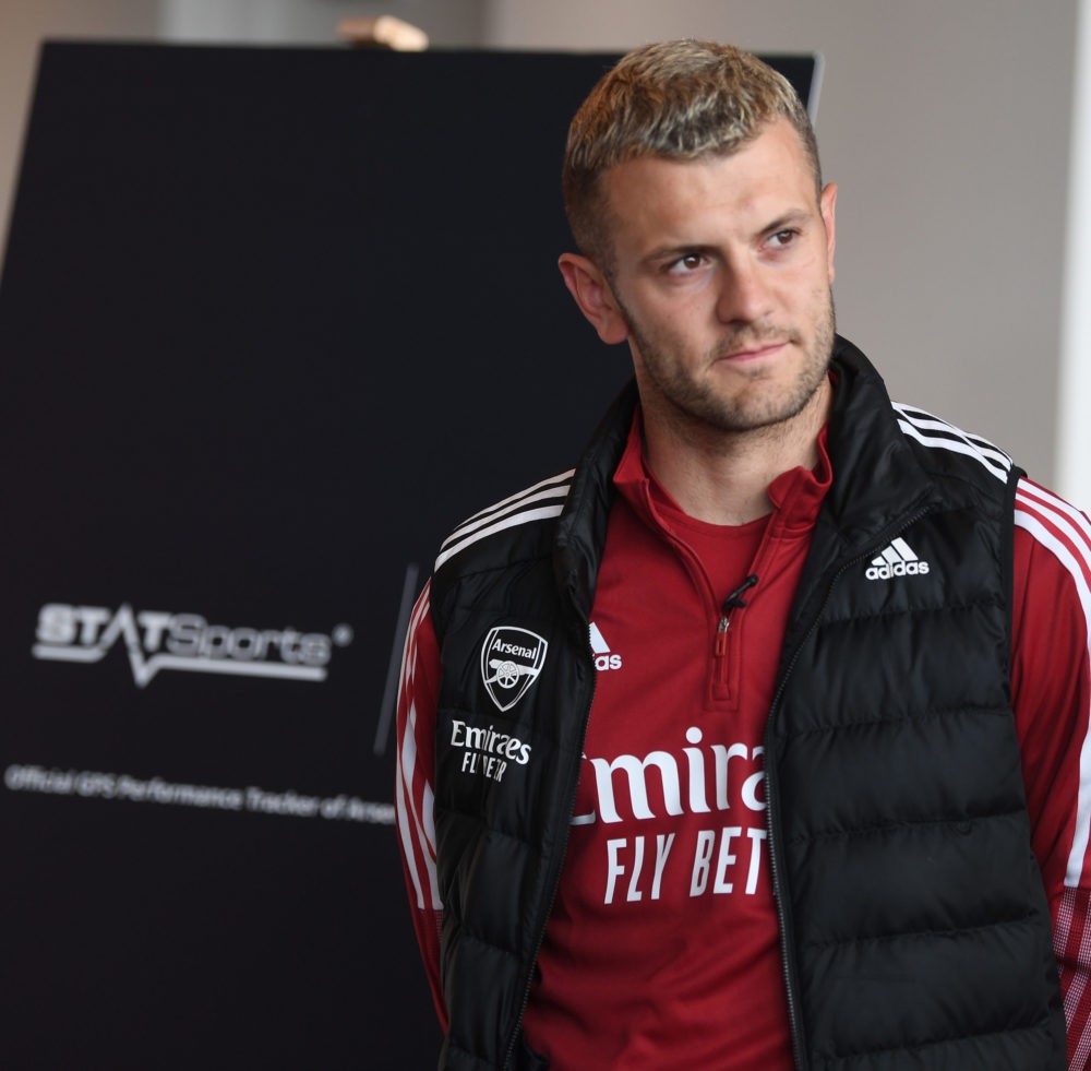 LONDON, ENGLAND: Jack Wilshere during the STATSports event on May 24, 2022. (Photo by Stuart MacFarlane/Arsenal FC via Getty Images)