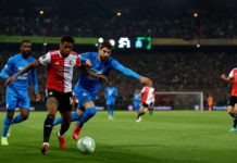 22yo Arsenal winger argues he’s been unlucky ROTTERDAM, NETHERLANDS: Reiss Nelson of Feyenoord is challenged by Luan Peres of Marseille during the UEFA Conference League Semi-Final Leg One match between Feyenoord and Olympique Marseille at De Kuip on April 28, 2022. (Photo by Lars Baron/Getty Images)