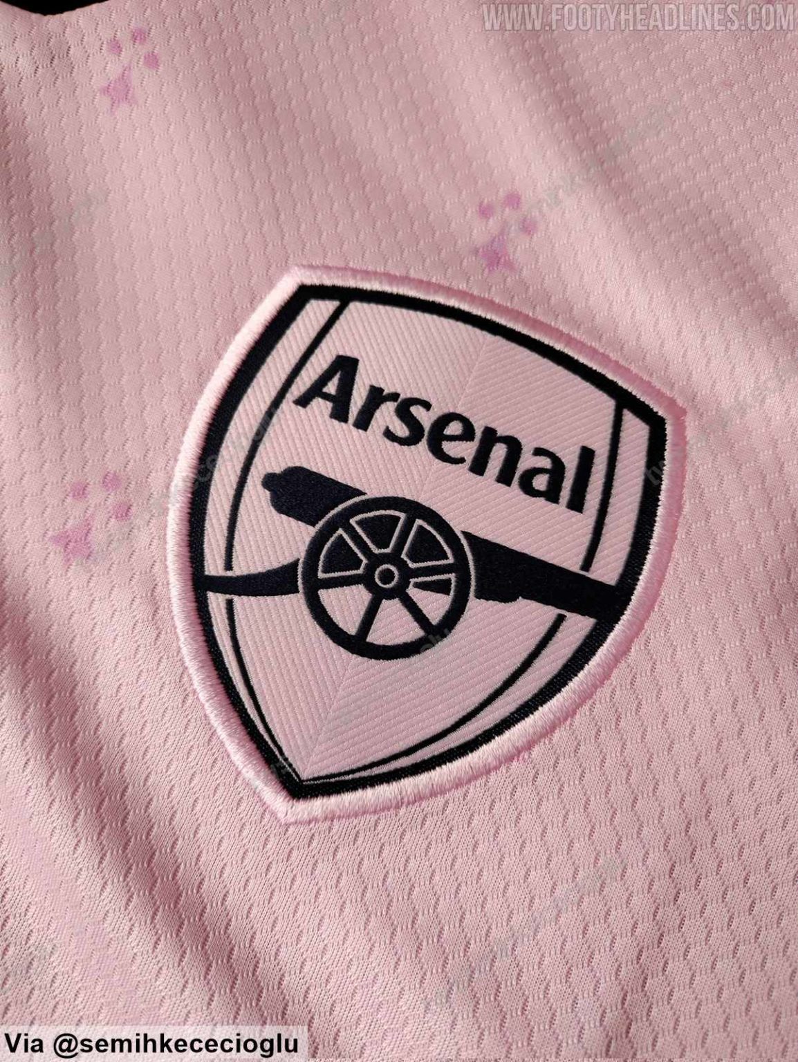 Arsenal set release date for new pink third kit for 2022/23