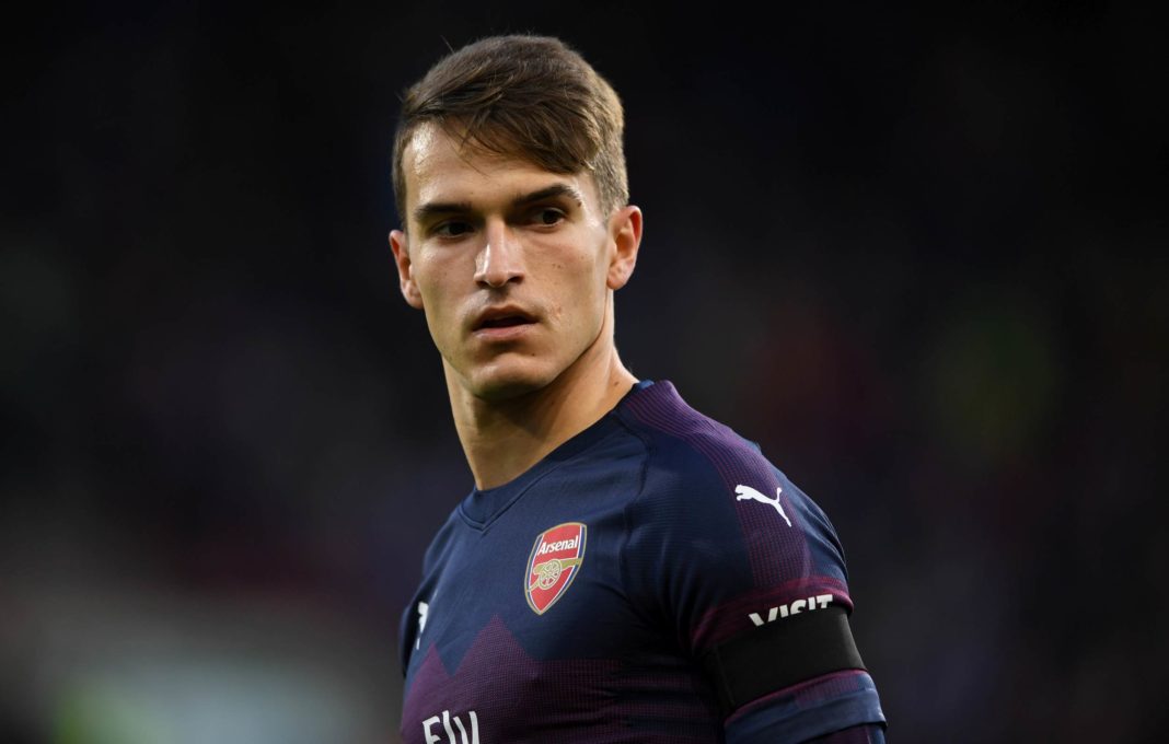 HUDDERSFIELD, ENGLAND - FEBRUARY 09: Denis Suárez of Arsenal during the Premier League match between Huddersfield Town and Arsenal FC at John Smith's Stadium on February 09, 2019 in Huddersfield, United Kingdom. (Photo by Gareth Copley/Getty Images)