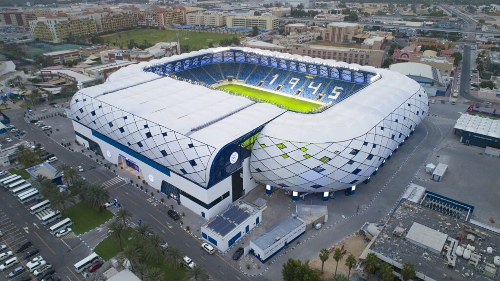 The Al Maktoum Stadium (Photo via Dubai Super Cup)