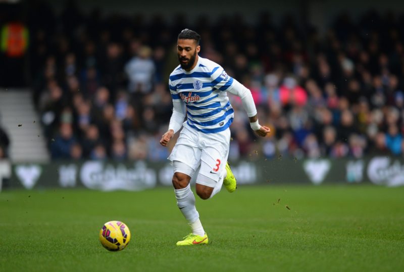 LONDON, ENGLAND - FEBRUARY 07: Armand Traore of Queens Park Rangers in action during the Barclays Premier League match between Queens Park Rangers and Southampton at Loftus Road on February 7, 2015 in London, England. (Photo by Christopher Lee/Getty Images)