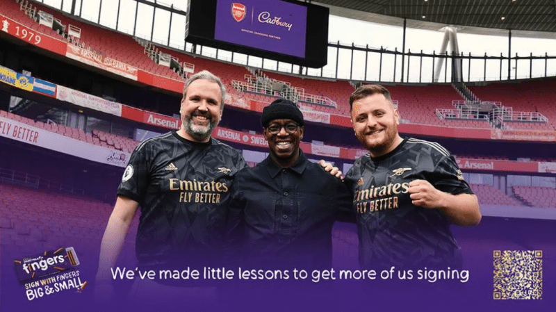 Arsenal have announced that they have extended their partnership with Cadbury