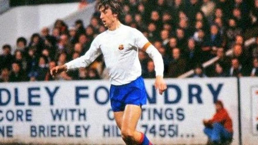 Cruyff, en el Aston Villa-Barça de la Copa de la UEFA 1977-78 | ARCHIVO