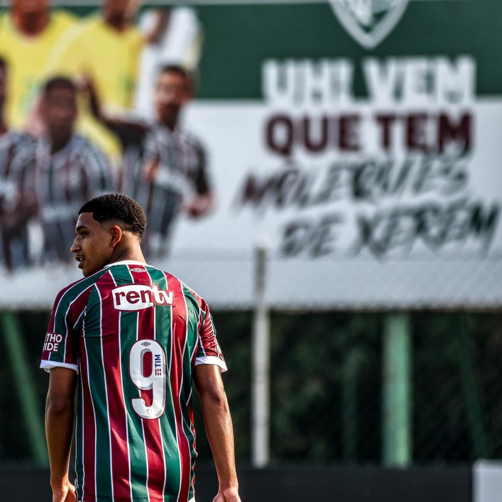 Kaua Elias with Fluminense (Photo via Elias on Instagram)
