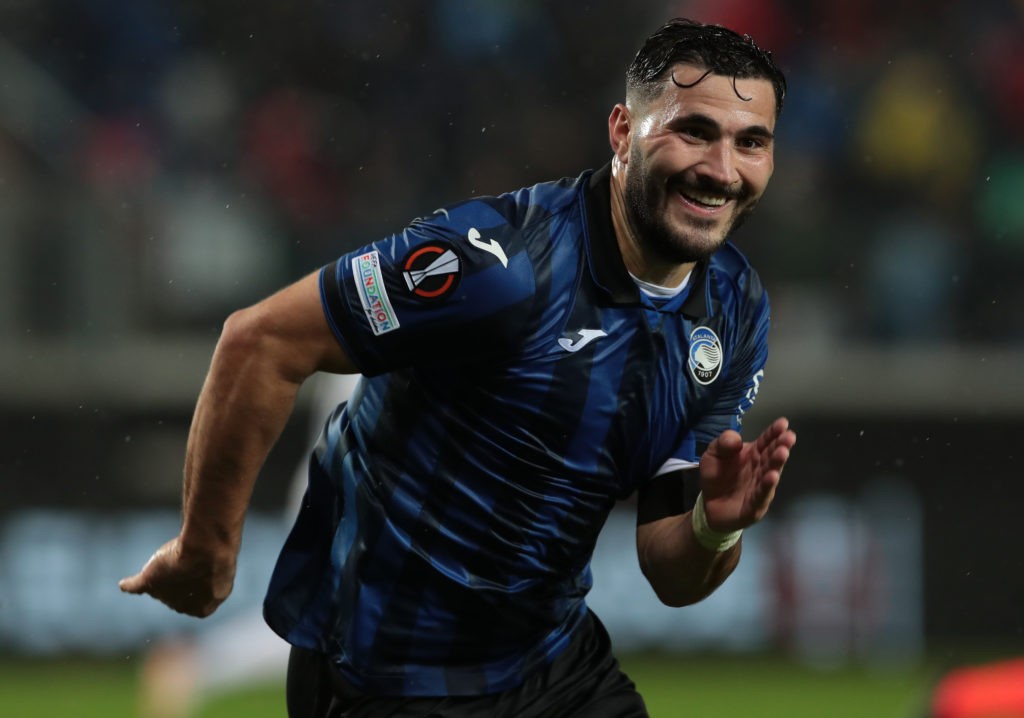 BERGAMO, ITALY - NOVEMBER 09: Sead Kolasinac of Atalanta BC looks on during the UEFA Europa League 2023/24 group stage match between Atalanta BC and SK Sturm Graz at Gewiss Stadium on November 09, 2023 in Bergamo, Italy. (Photo by Emilio Andreoli/Getty Images)