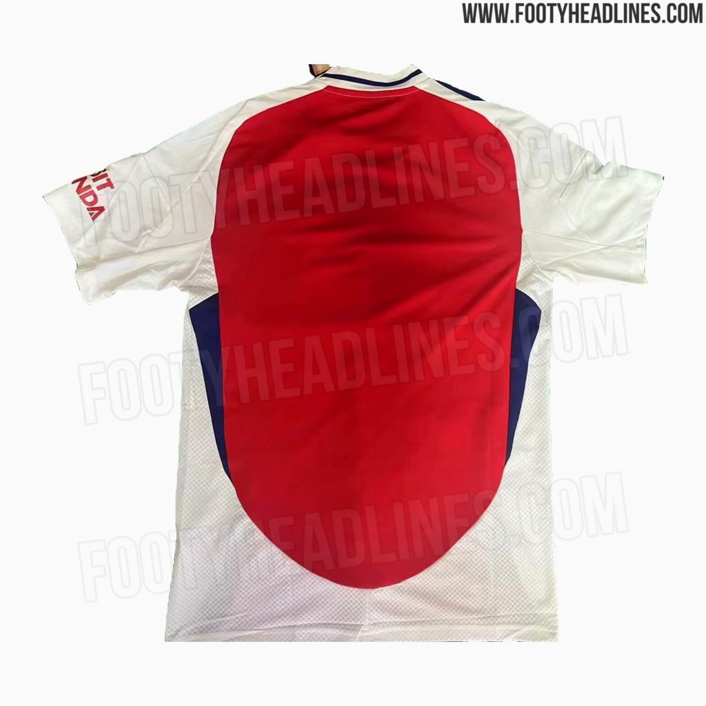 Arsenal 2024/25 kit leak (Photo via FootyHeadlines.com)