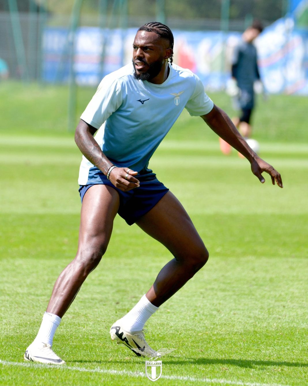 Nuno Tavares in training with Lazio (Photo via Lazio on Twitter)