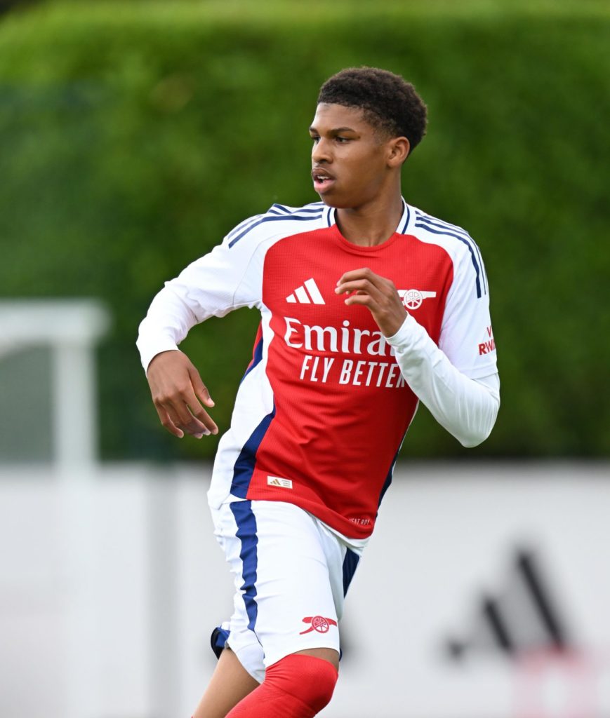 Andre Annous (Photo via Arsenal Academy on Instagram)