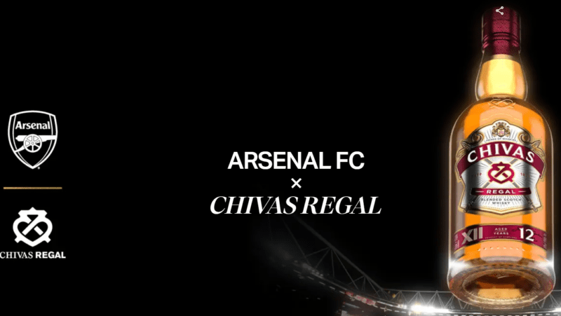 arsenal chivas regal