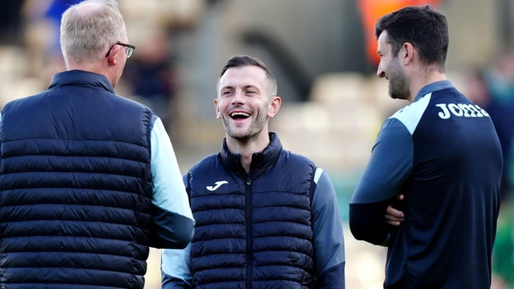 Jack Wilshere working as a coach at Norwich City (Photo via PA Media)